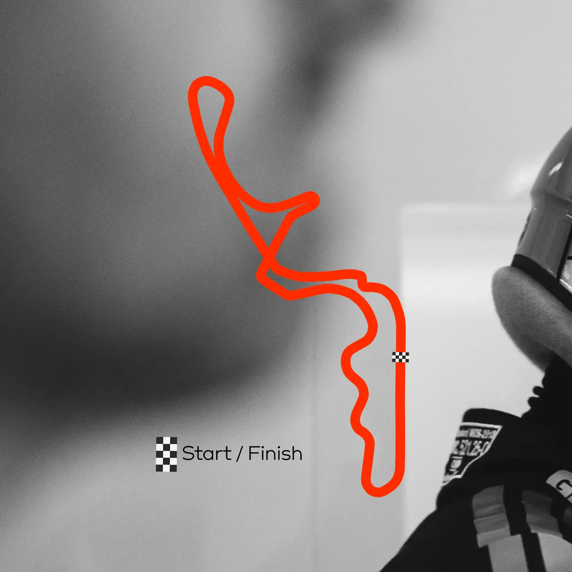 Suzuka Map Start Finish Line