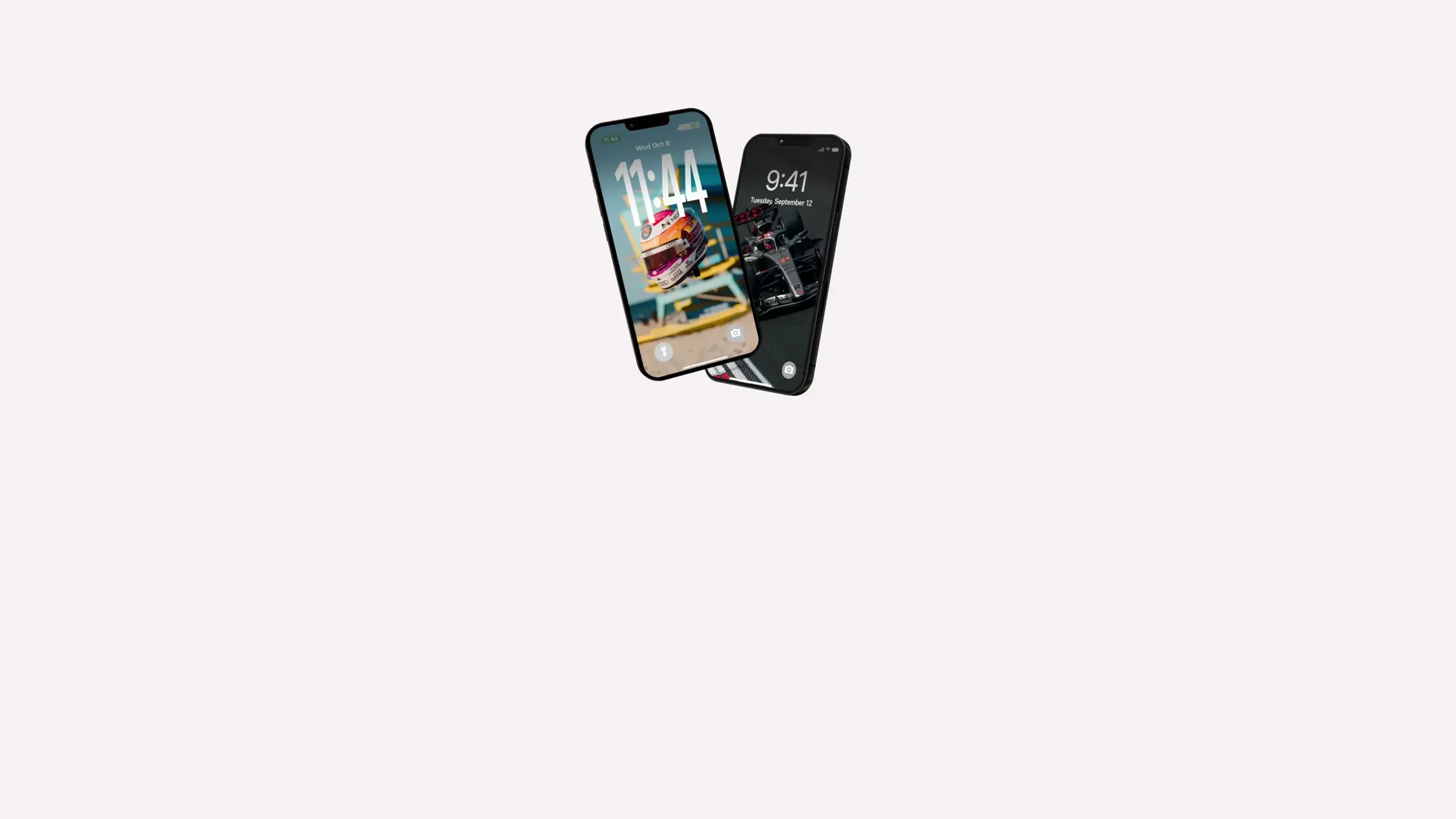 Audi Revolut F1® Team wallpaper mockup