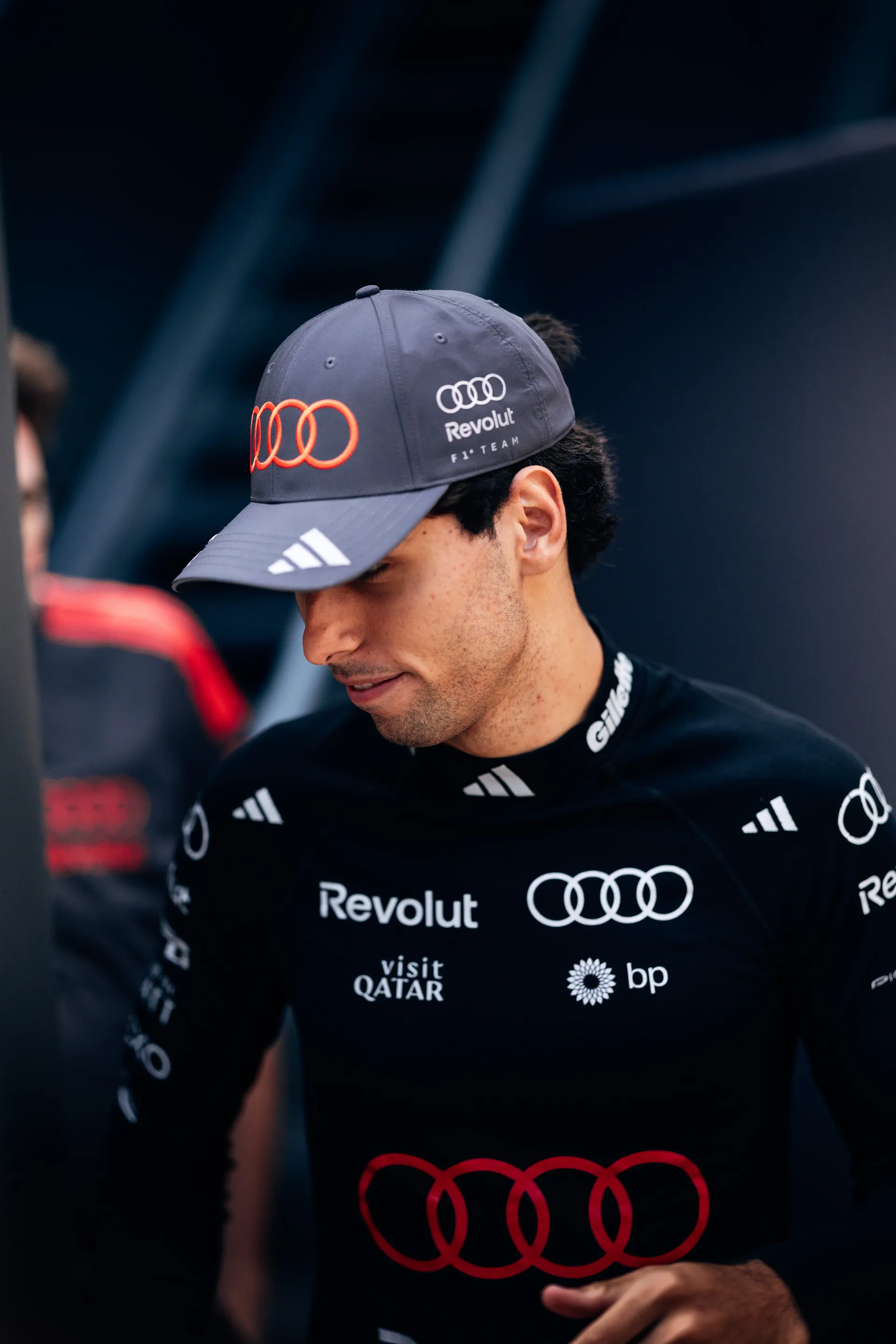 Audi Revolut F1® Team driver Gabriel Bortoleto in team kit