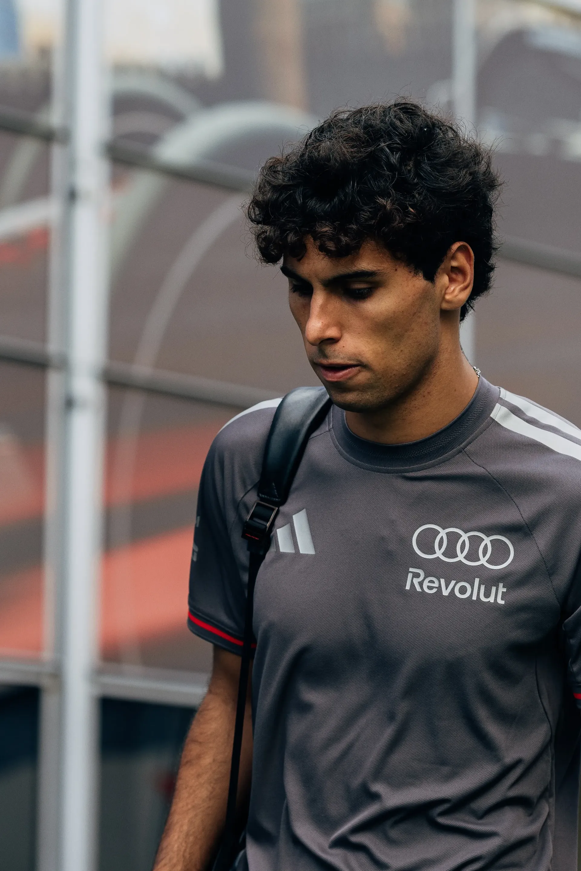 Audi Revolut F1® Team driver Gabriel Bortoleto at the Azerbaijan Grand Prix