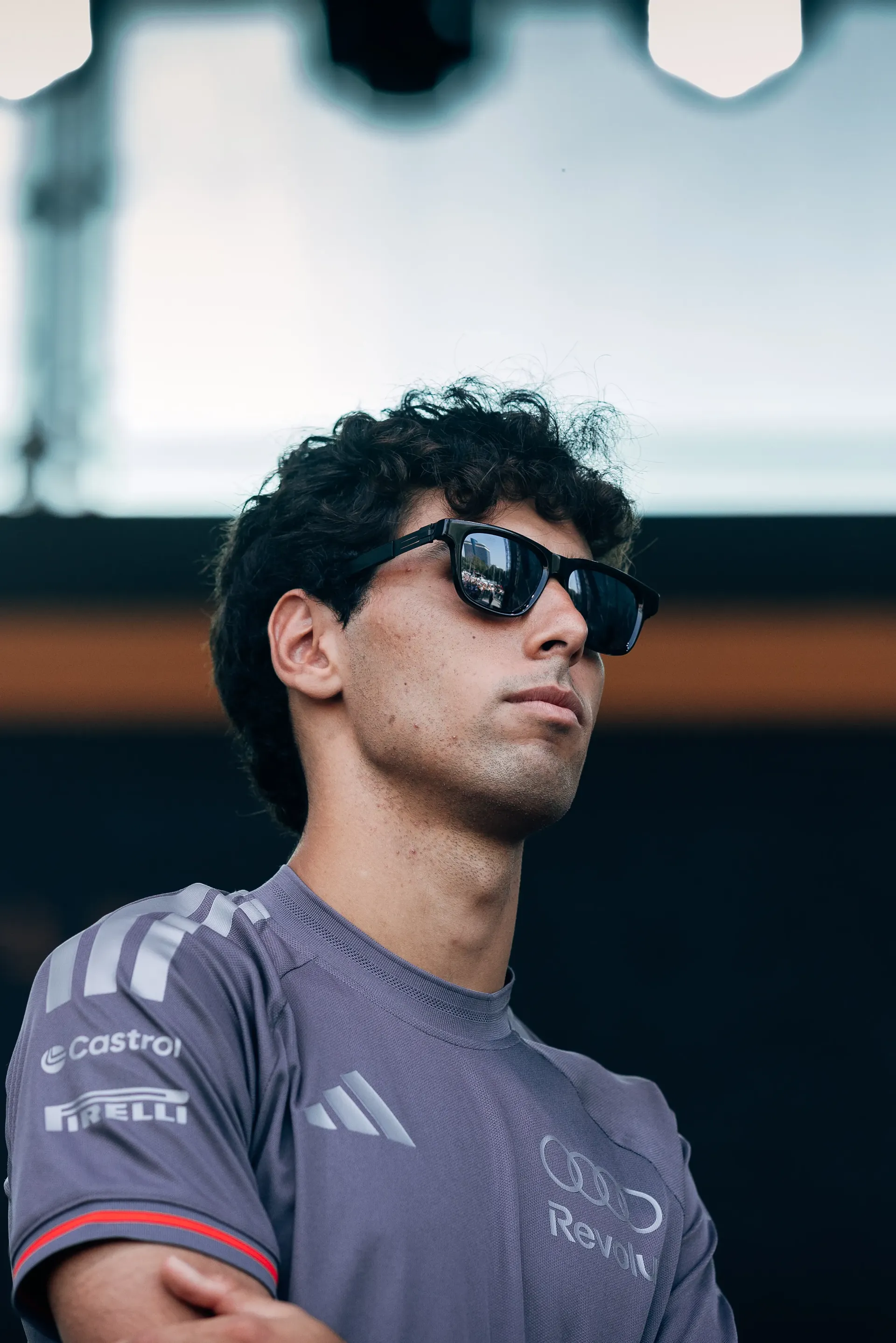 Audi Revolut F1® Team driver Gabriel Bortoleto at the Azerbaijan Grand Prix