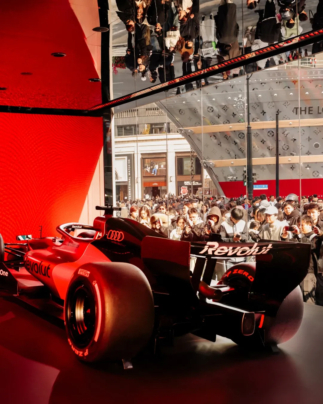 Audi Revolut F1® Team in Shangai for the Chinese GP
