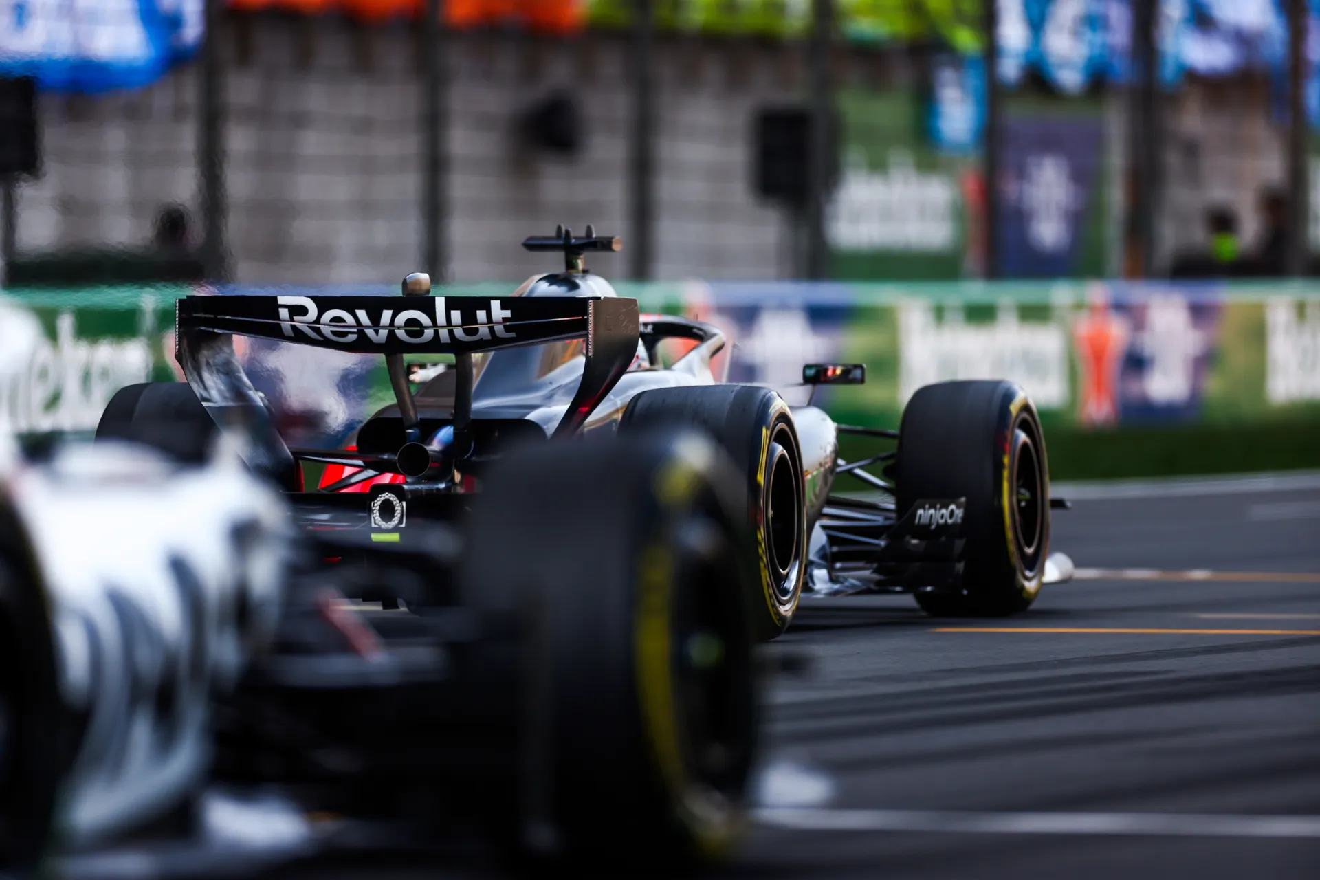 Audi Revolut F1® Team R26 on starting grid in Shanghai