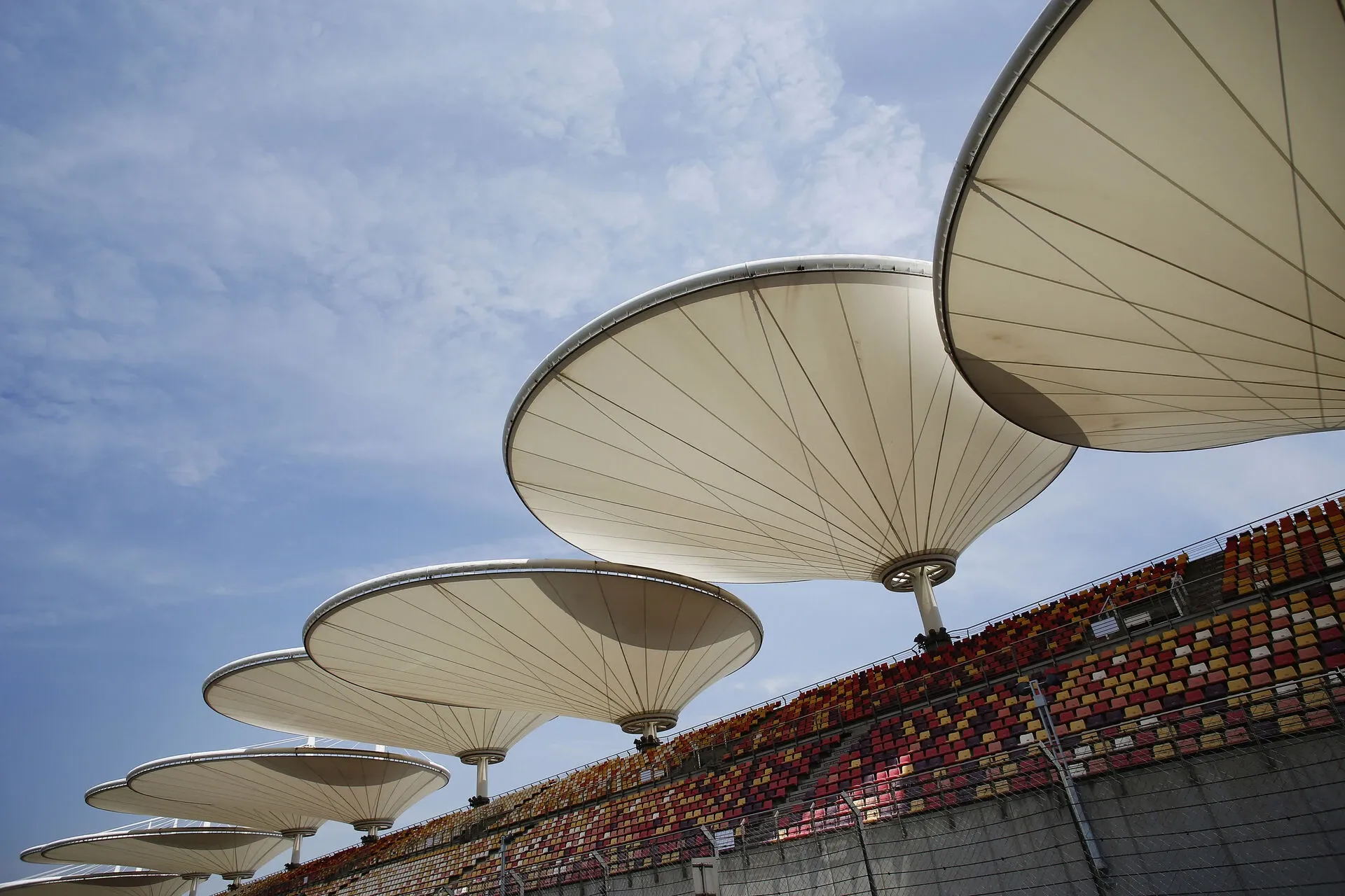 Chinese GP Ciruit Stands Architecture