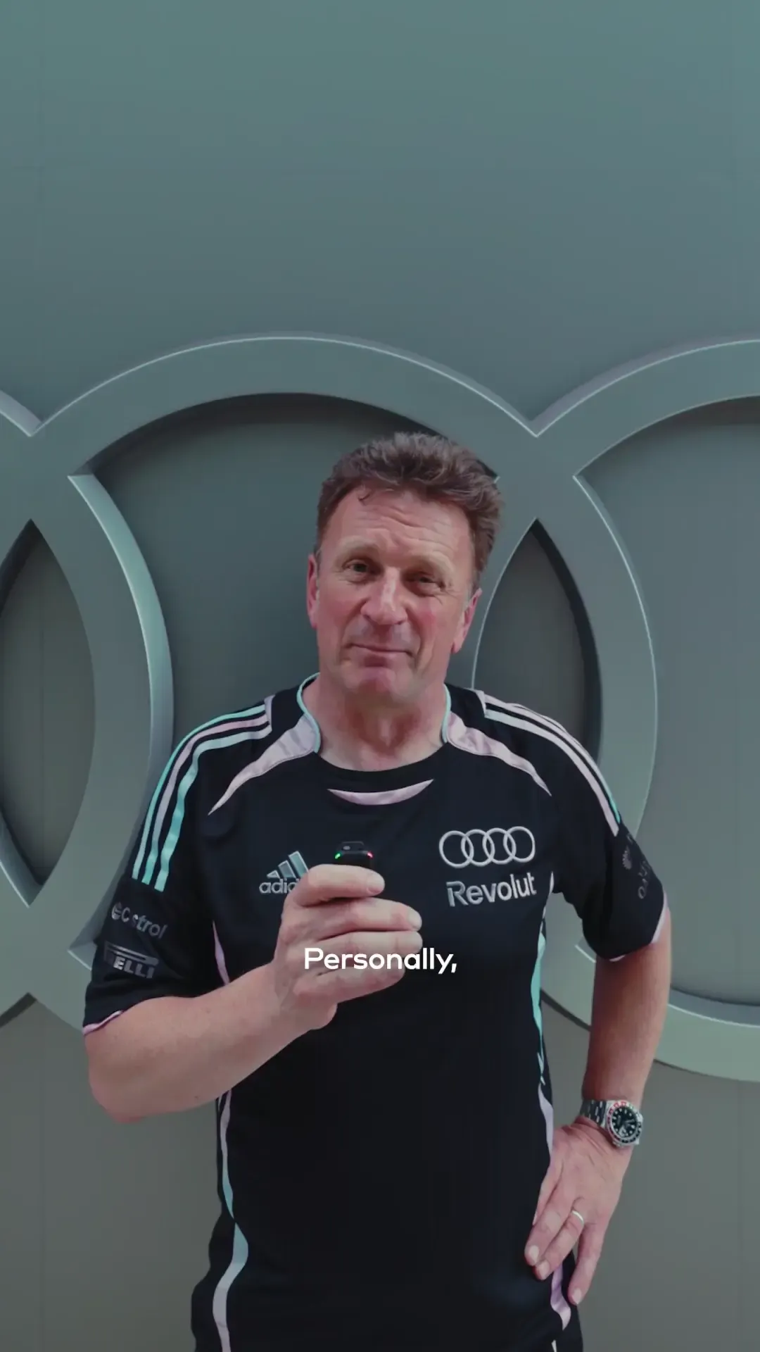 Allan McNish from Audi Revolut F1® Team on the Miami GP weekend