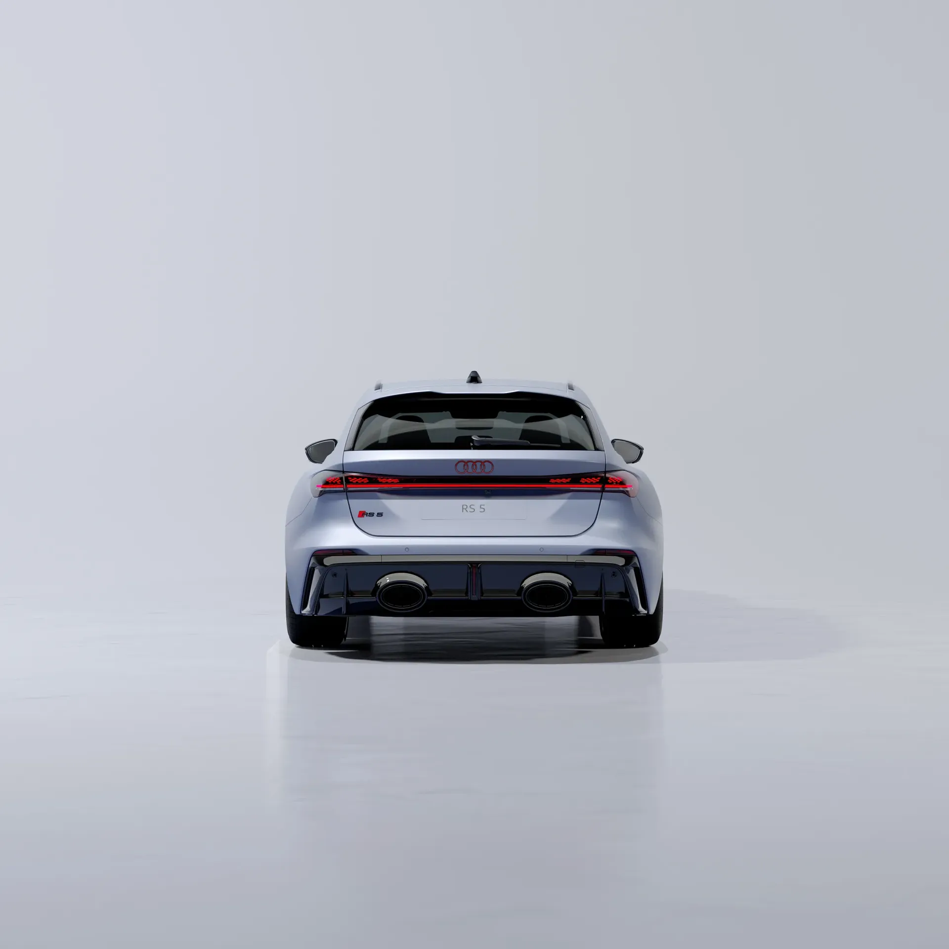 Audi RS 5 in the studio
