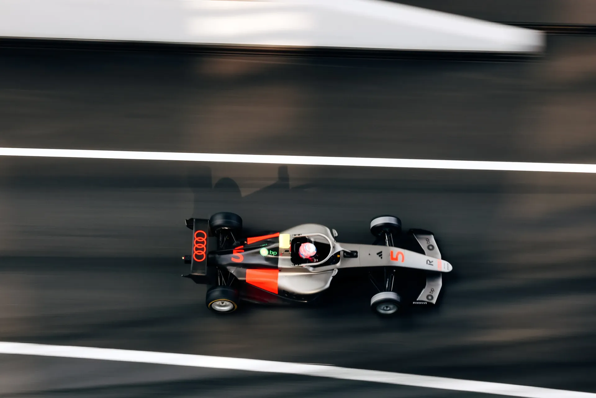Emma Felbermayr representing the Audi Revolut F1® Team in F1 Academy