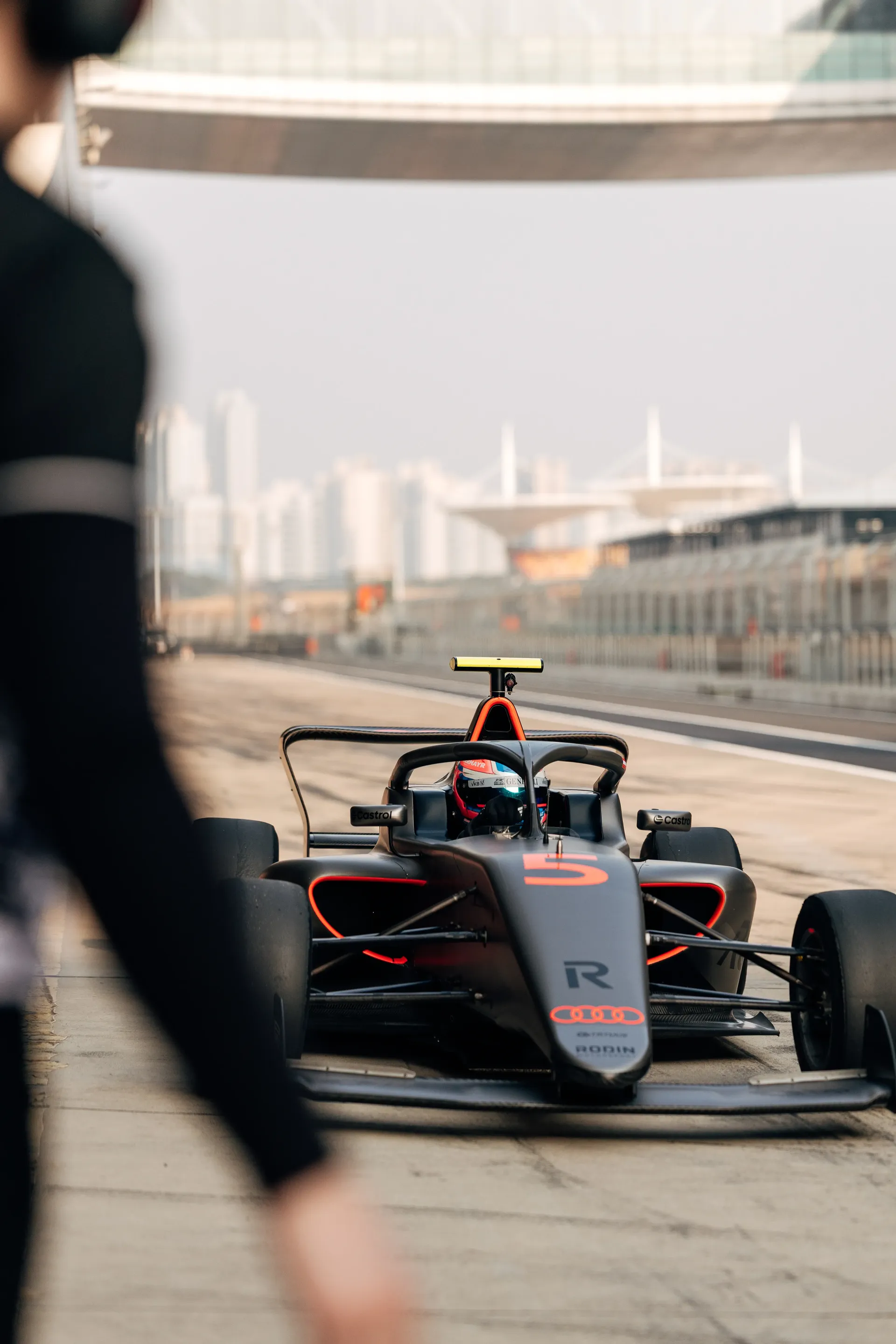 Emma Felbermayr representing the Audi Revolut F1® Team in F1 Academy