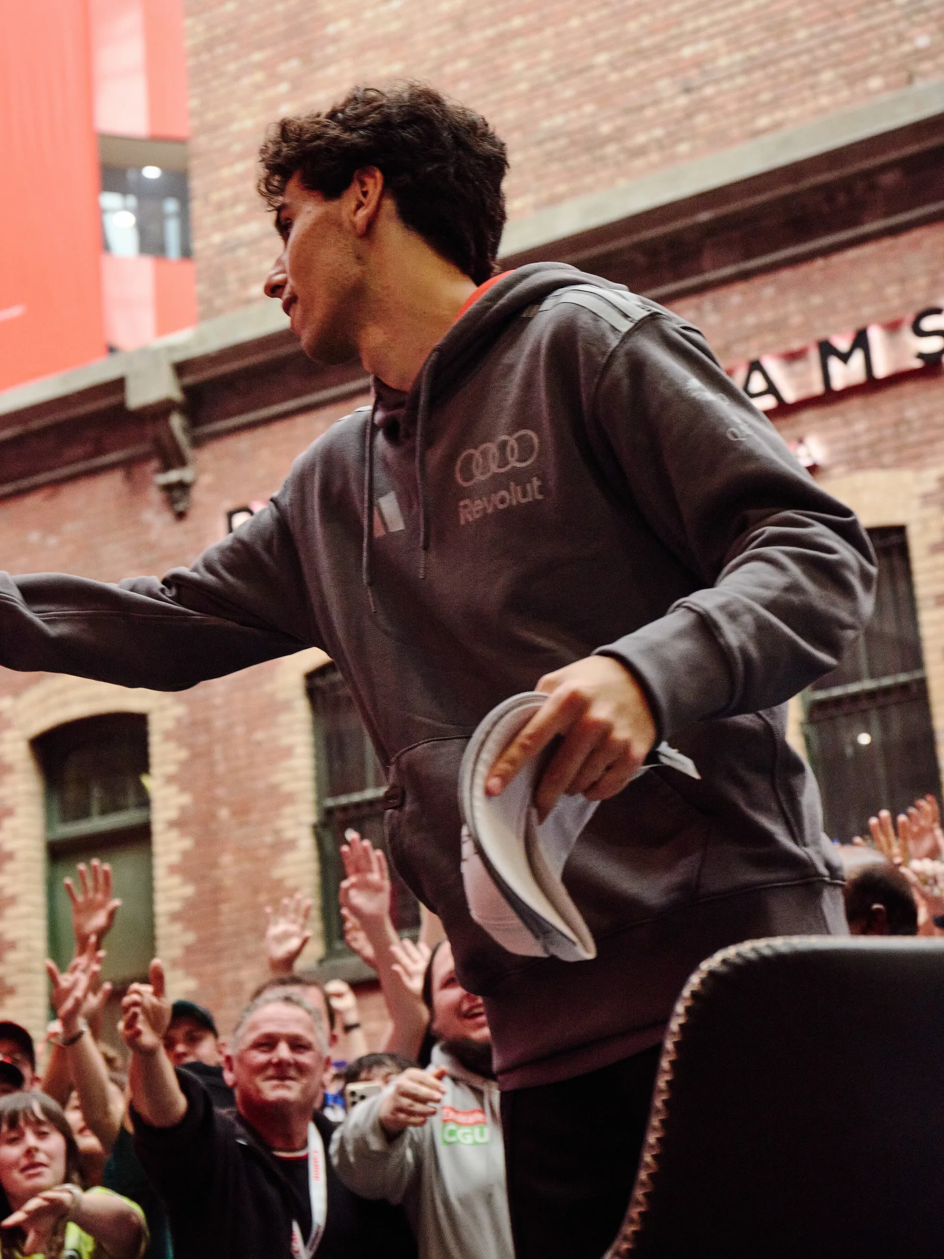 Audi Revolut F1® Team Off-Track-Activation Melbourne Gabriel Bortoleto 