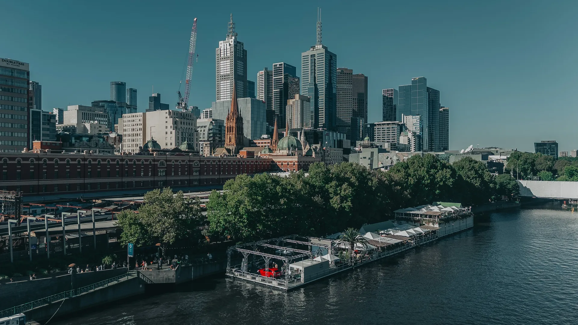 Audi Revolut F1® Team Off-Track-Activation Melbourne AFLOAT