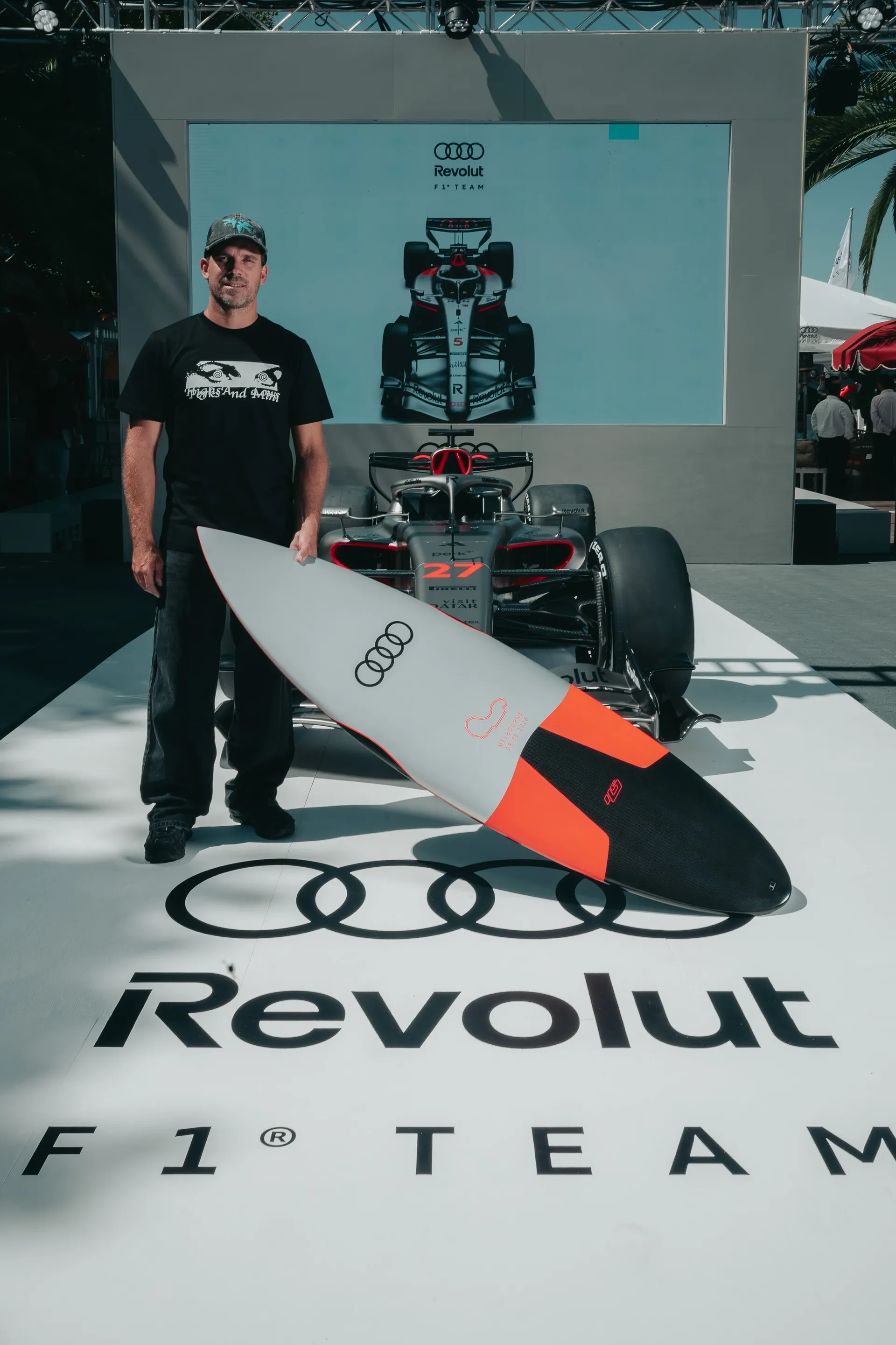 Audi Revolut F1® Team Off-Track-Activation Melbourne