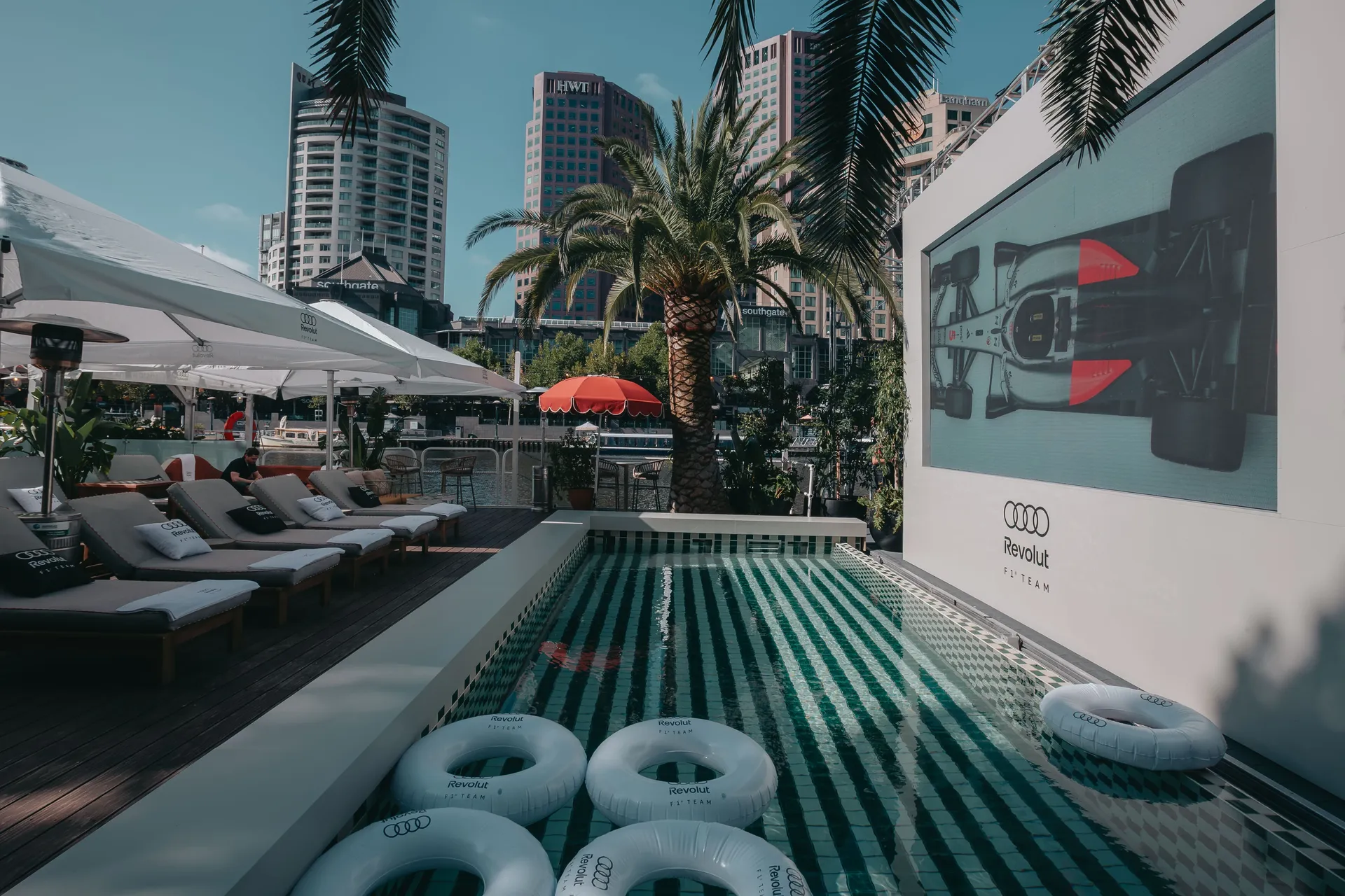 Audi Revolut F1® Team Off-Track-Activation Melbourne