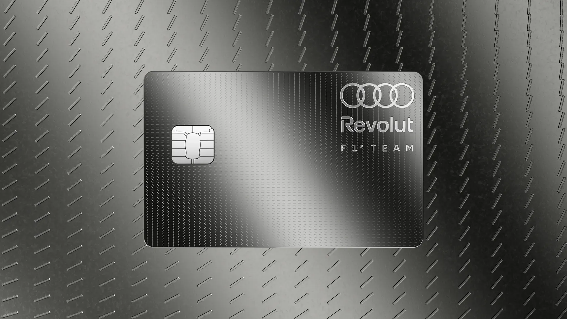 Audi Revolut F1® Team Card – metall visual