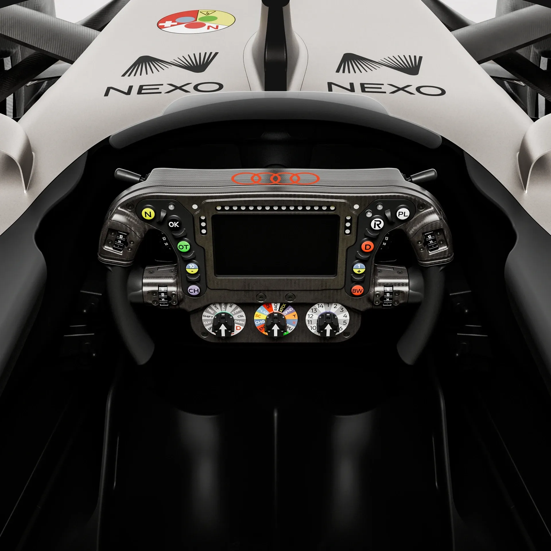 R26 Nico Hülkenberg Cockpit Shot