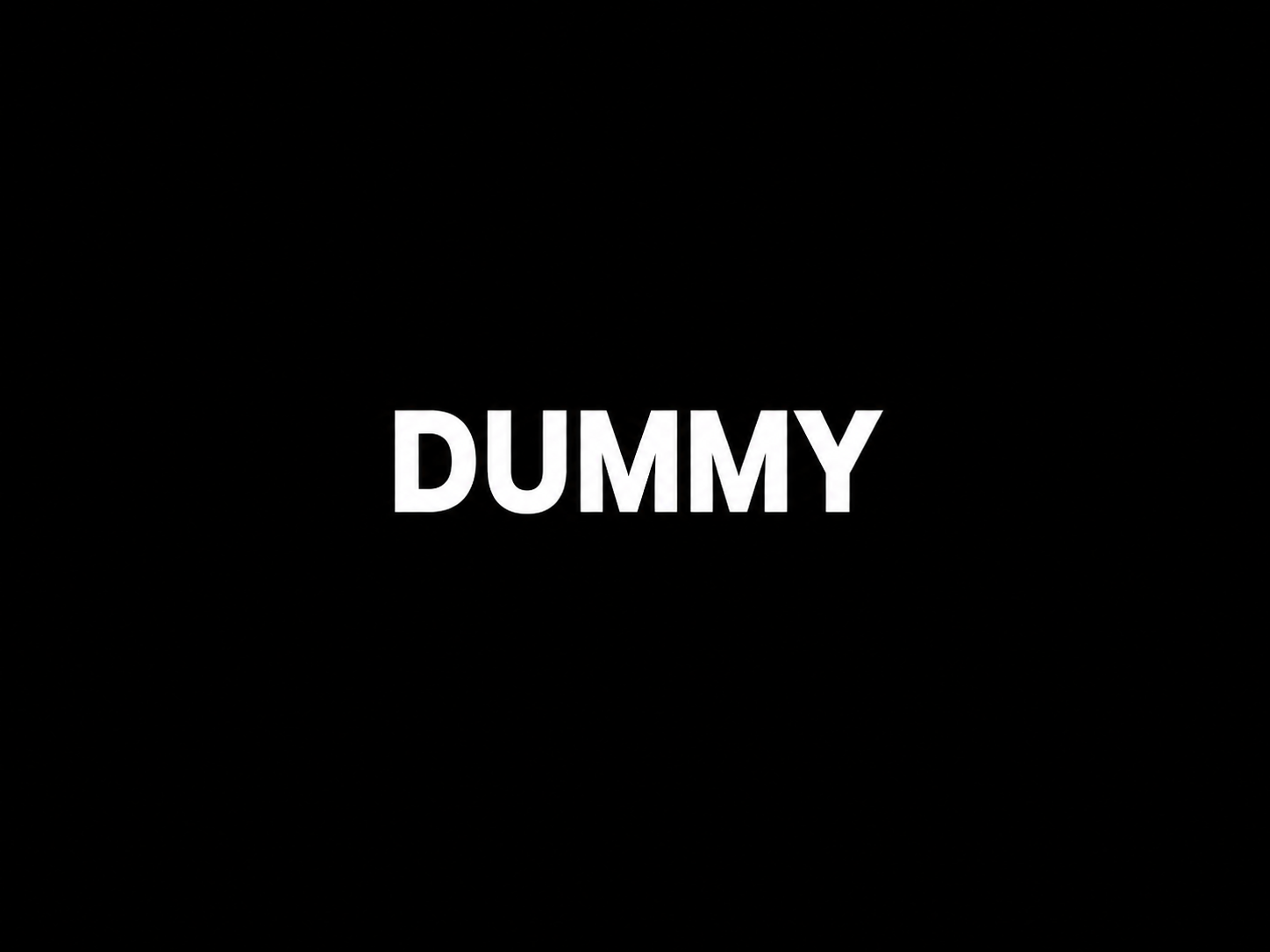 dummy